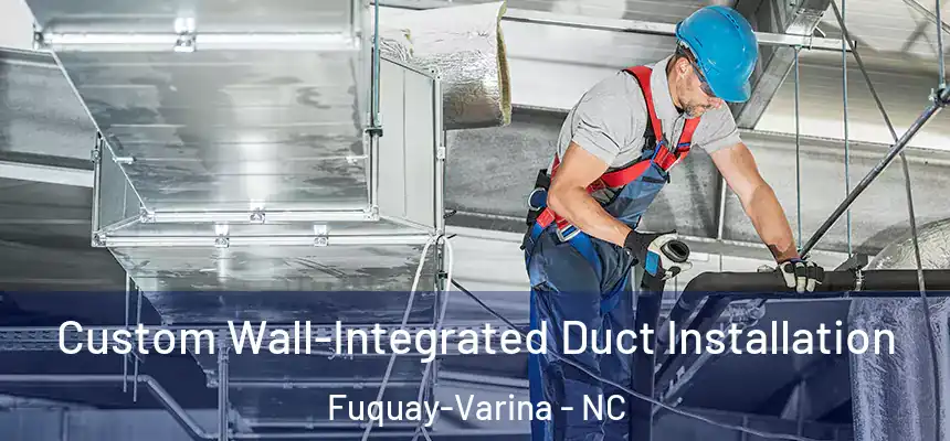  Custom Wall-Integrated Duct Installation Fuquay-Varina - NC